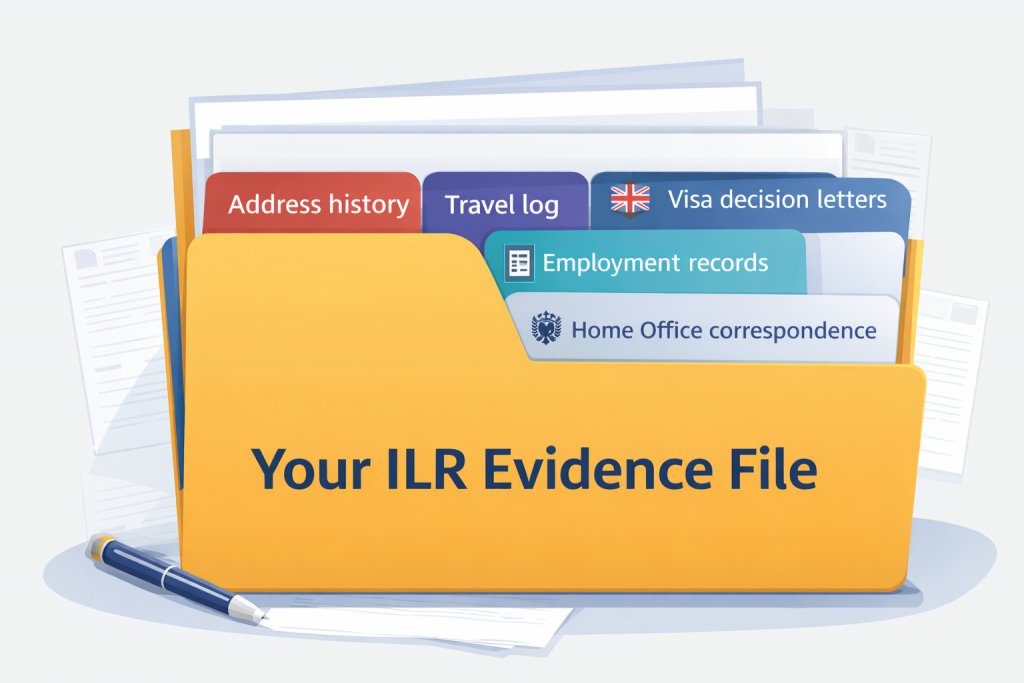 ILR changes 2026 evidence file folder for earned settlement documentation